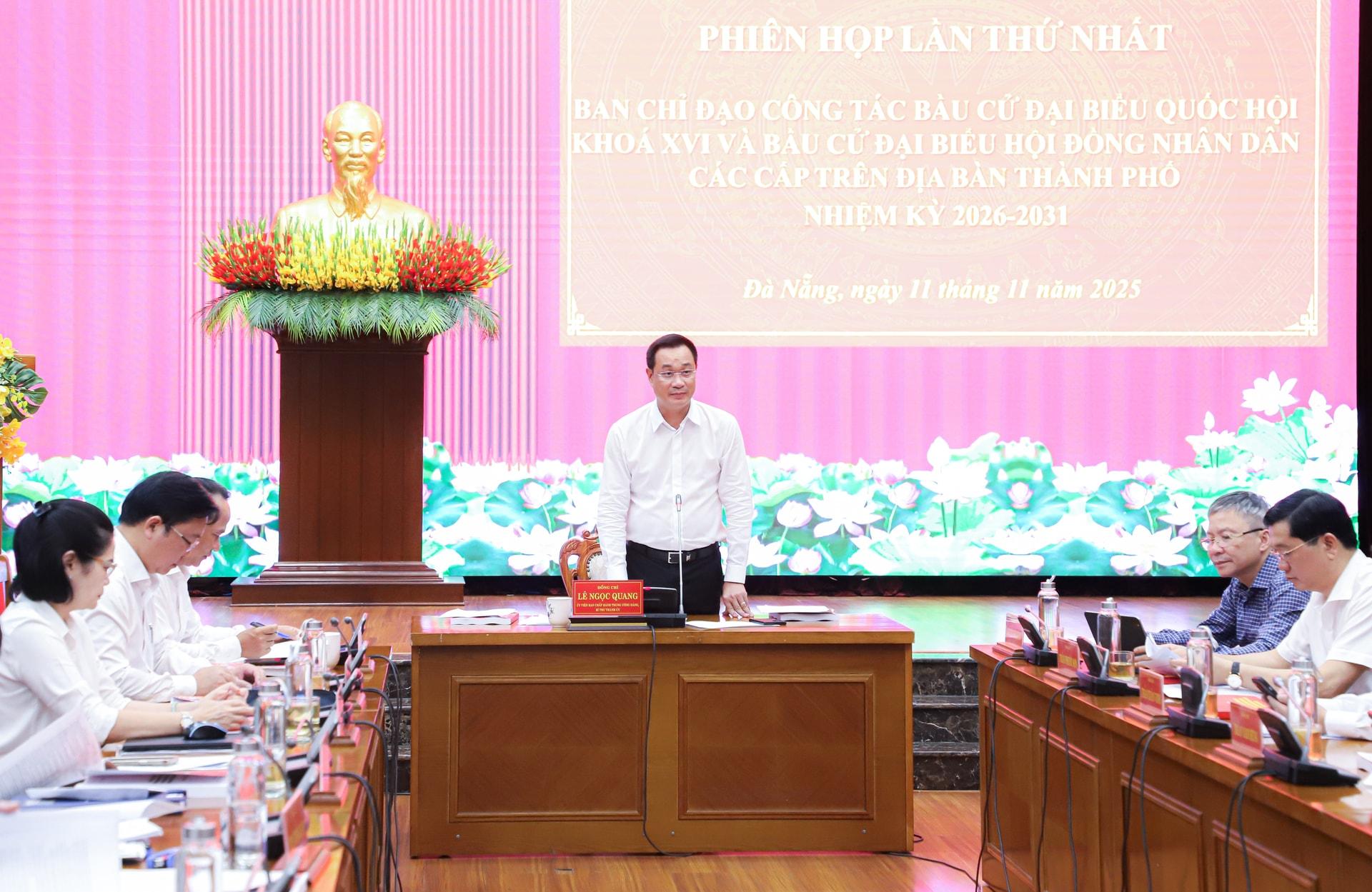 Thành lập Ban Chỉ đạo bầu cử đại biểu Quốc hội khóa XVI và bầu cử đại biểu HĐND các cấp trên địa bàn thành phố Đà Nẵng nhiệm kỳ 2026 - 2031