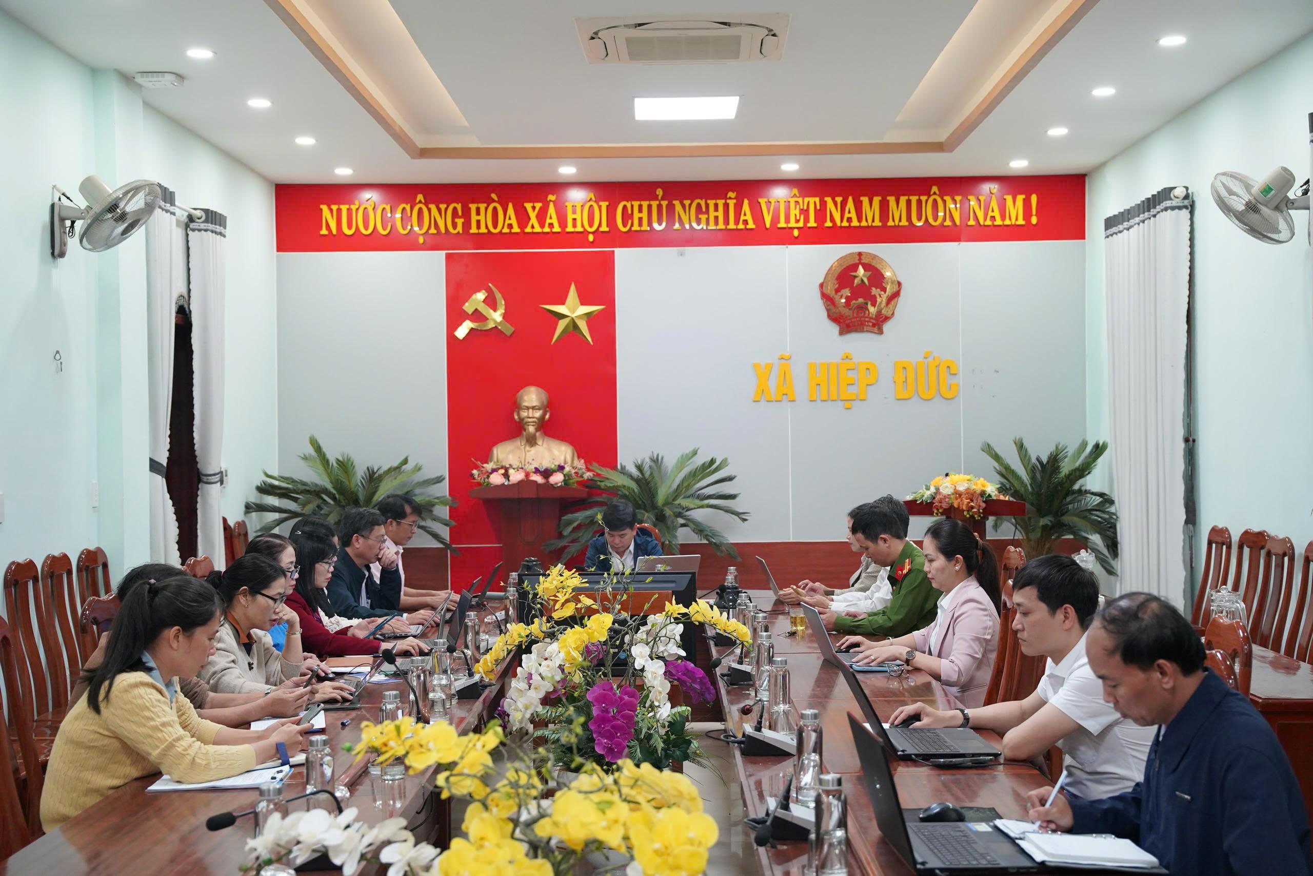 Thống nhất ấn định các đơn vị bầu cử đại biểu Hội đồng nhân dân xã Hiệp Đức nhiệm kỳ 2026 – 2031